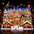Christmas Cards, Musical Pop up Cards Christmas Houses